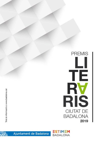 L’Ajuntament convoca els premis literaris Ciutat de Badalona 2019.
