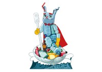 Una al·legoria contra el llançament de residus al mar serà el dimoni que es cremarà per les Festes de Maig de Badalona