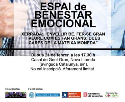 Comença un nou semestre d’activitats de l’Espai de Benestar Emocional de Badalona.