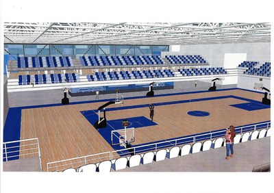 L’Ajuntament de Badalona presenta el projecte d’un nou pavelló poliesportiu polivalent al barri Manresà.