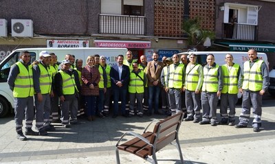 Badalona disposa de noves brigades de manteniment de la via pública.
