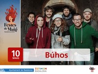 Búhos i Maldita Nerea actuaran la nit de Sant Anastasi en les Festes de Maig de Badalona