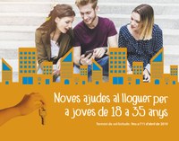 Fins a l’11 d’abril es poden sol·licitar les ajudes per al pagament del lloguer a joves d’entre 18 i 35 anys