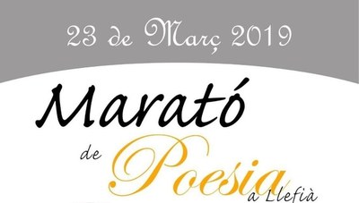 Llefià celebra el Dia Mundial de la Poesia.