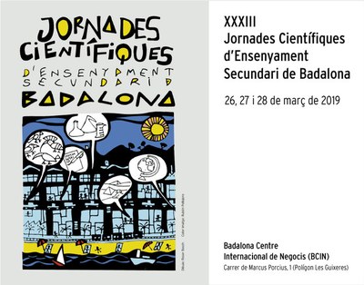 Badalona celebra les XXXIII Jornades Científiques d’Ensenyament Secundari.