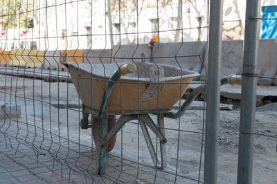 Dilluns 6 de maig comencen les obres del parc de Can Bada que duraran set mesos.