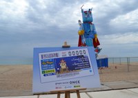 L’ONCE presenta a Badalona un cupó dedicat a l’acte de la Cremada Dimoni