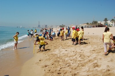 El Badaplatja clou les activitats del Badasport d'aquest curs 2018-2019 que enguany celebra els 20 anys de la seva creació.