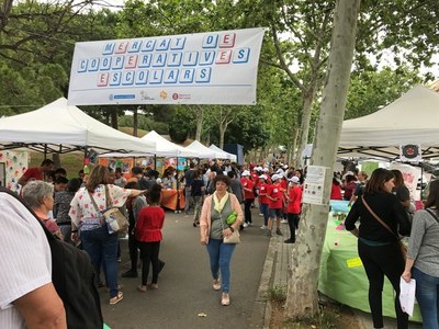 Aquest divendres els encants de Montigalà acull el mercat de les cooperatives escolars del projecte “Cultura emprenedora a l’escola”.