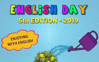 Prop de set-cents alumnes de 3r i 4t de diverses escoles de Badalona participen a l’English Day 2019.