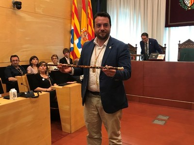 Álex Pastor, reelegit alcalde de Badalona.