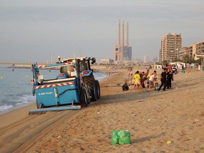 L’Ajuntament de Badalona ja té preparat el dispositiu especial a les platges de la ciutat per a la revetlla de Sant Joan.