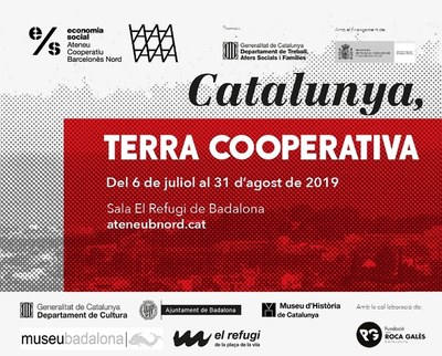 La sala El Refugi de la plaça de la Vila presenta l’exposició “Catalunya, TERRA COOPERATIVA”.