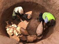 La intervenció arqueològica feta al solar de l’antiga fàbrica coneguda com l’Estrella ha permès documentar una vil·la romana de 2.633 m2