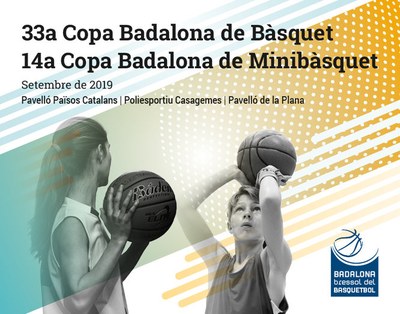 Presentació de la 33a Copa Badalona de Bàsquet i la 14a Copa Badalona de Minibàsquet.