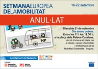 Anul·lades per la previsió de pluja les activitats programades aquest dissabte a Badalona en el marc de la Setmana Europea de la Mobilitat