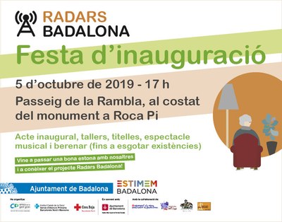 El projecte “Radars Badalona” es presenta dissabte, 5 d’octubre, amb una festa a la Rambla.