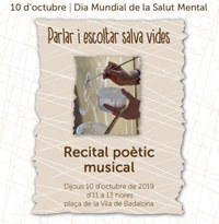 Badalona commemora aquest dijous 10 d’octubre el Dia Mundial de la Salut Mental