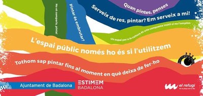 La sala El Refugi de Badalona acull “1 Taller (de pintura) + exposició”.