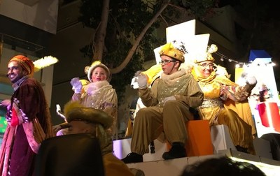 Avui s’obre el termini de presentació de sol·licituds per als infants que vulguin participar en la Cavalcada de Reis 2020 anant a dalt de les carrosses.