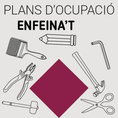 L’IMPO posa en marxa el programa “ENFEINA’T” que permetrà la contractació de 28 persones en situació d’atur de llarga durada.