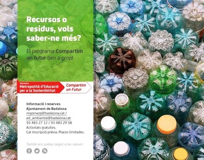 Badalona organitza diverses activitats amb motiu de la Setmana Europea de la Prevenció de Residus.