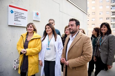 La consellera de Salut inaugura el nou Centre d’Urgències d'Atenció Primària Badalona.