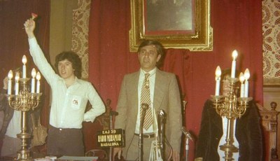 L’alcalde de Badalona proposa el nomenament de Màrius Díaz com a fill adoptiu de la ciutat.