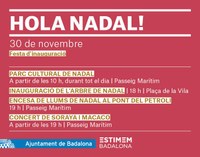 Badalona dona la benvinguda al Nadal aquest dissabte amb una gran jornada festiva
