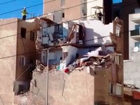 Atenció a mitjans per actualitzar dades sobre l’enderrocament de l’edifici del passatge de la Torre 16