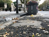 La Guàrdia Urbana de Badalona ha detingut aquesta matinada dos homes com a presumptes autors de la crema de contenidors