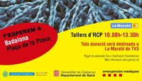 La plaça de la Plana acull dissabte tallers per aprendre les tècniques de reanimació cardiopulmonar (RCP)