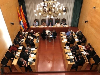 Resum dels acords del Ple de l’Ajuntament de Badalona del 17 de desembre de 2019.