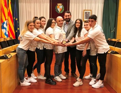 L’Ajuntament de Badalona reconeix els èxits esportius i la trajectòria del centre d’arts marcials Oyama’s Karate del barri de La Salut.