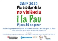 Les escoles de Badalona celebren dijous 30 de gener el Dia Escolar de la No Violència i la Pau