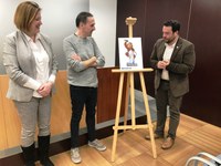 El dissenyador gràfic badaloní Albert Navarro guanya el 22è concurs ‘Crema’l tu!’ amb l’obra “Dimoni Moníssim”