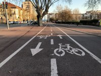 Badalona aprova inicialment el projecte d’implantació d’un carril bici entre el carrer Prim i Montgat