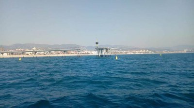 Aquest dimarts està previst que comencin els treballs per retirar la plataforma final del pont del Petroli.