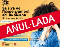 Anul·lada la 8a Fira de l’Ensenyament de Badalona que s’havia de celebrar els dies 12 i 13 de març al recinte de l’Escorxador