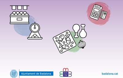 Els mercats municipals de Badalona continuen garantint el subministrament dels productes bàsics a tota la ciutadania.