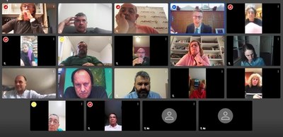 L’alcalde de Badalona es reuneix amb el teixit empresarial de la ciutat per treballar plegats en l’activació de l’economia local en el context d’emergència sanitària.