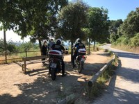 Badalona recupera després de cinc anys el servei de vigilància de la Serralada de Marina