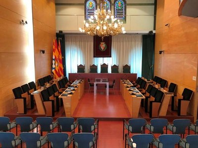 El divendres 29 de maig, sessió extraordinària del Ple de l’Ajuntament de Badalona, a les 9.45 hores.
