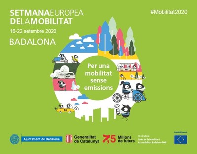 Badalona se suma a la celebració de la Setmana Europea de la Mobilitat.