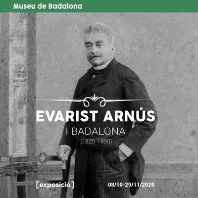 El Museu de Badalona acull l’exposició “Evarist Arnús i Badalona (1820-1890)”.