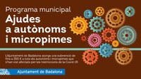 Des d’avui ja es poden sol·licitar els ajuts econòmics per a autònoms i micropimes afectades pel COVID-19 que es podran demanar fins el 31 de desembre de 2020
