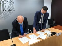 El Programa d’Aliments dels Serveis Socials de l’Ajuntament de Badalona rep una aportació de 21.000 euros de la Fundació “la Caixa” a través de l’Acció Social de CaixaBank