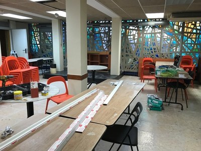 Les obres per a la reobertura del Casal de Gent Gran de Can Mercader finalitzaran el mes de febrer.