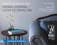 Lliurament dels premis literaris Ciutat de Badalona 2020