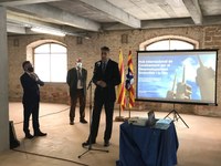 Els alcaldes de Badalona i Sant Adrià i el conseller d’Empresa i Coneixement mostren el seu compromís per desenvolupar conjuntament el Hub del coneixement de Barcelonès Nord